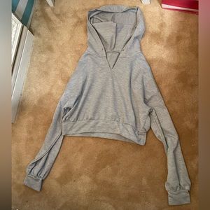 Grey light sweatshirt